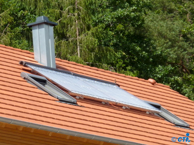 Installation d'eau chaude sanitaire -  Capteurs solaires