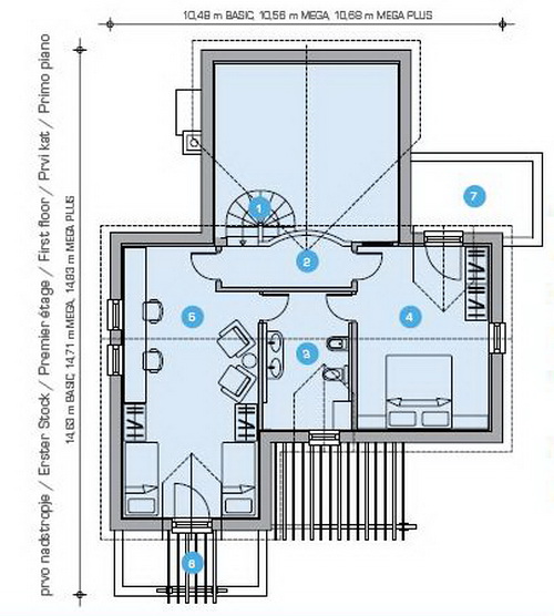 Maison Mediteran Oliva - Premier étage